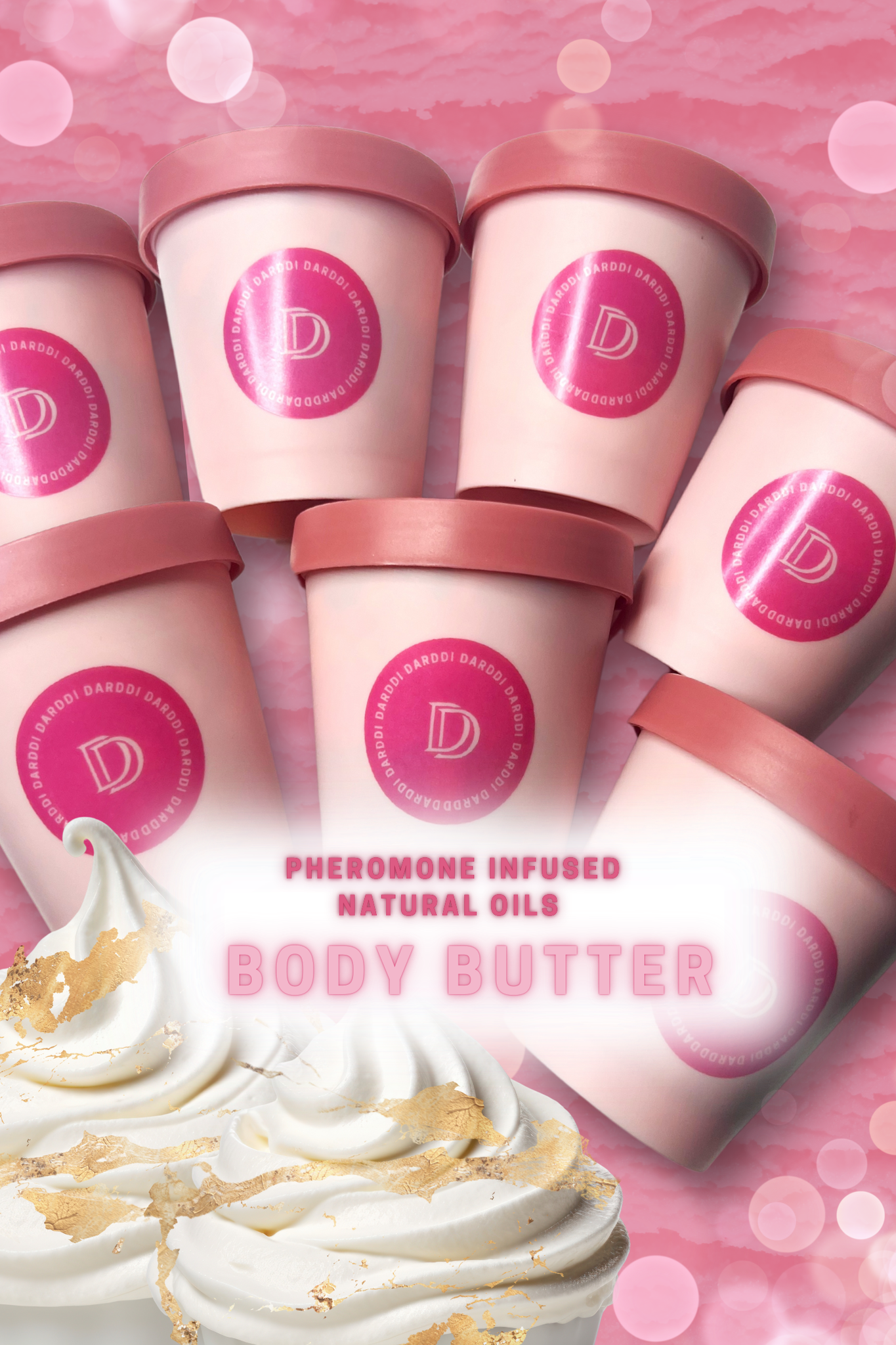 Body butter Natural Ingredients - Pheromones Infused