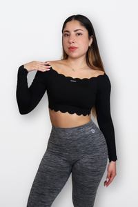 Alteza Crop Top along Sleeve