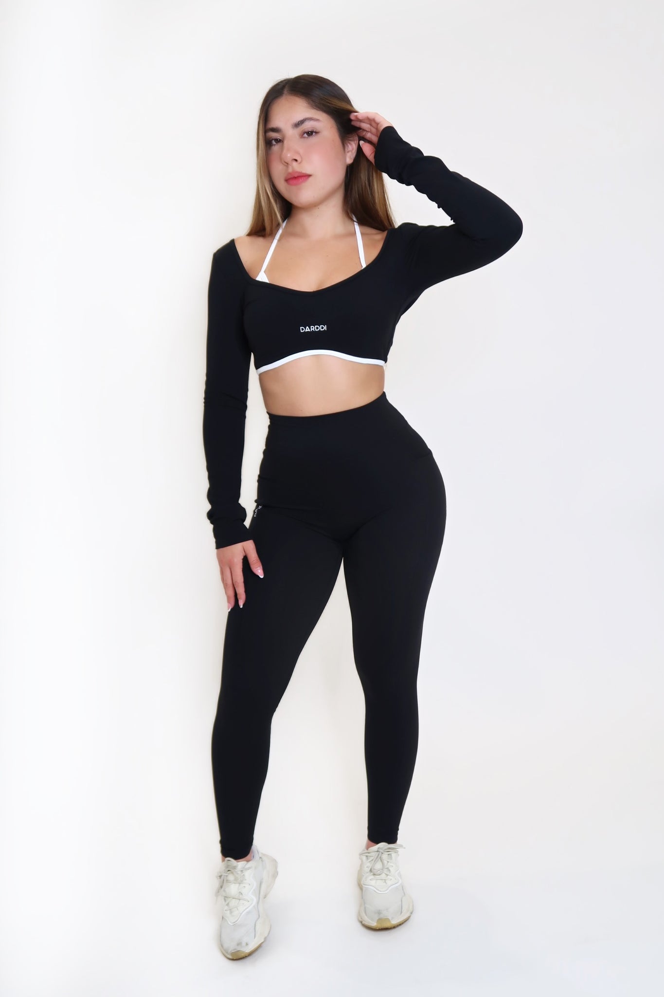 Refined leggings with side pockets