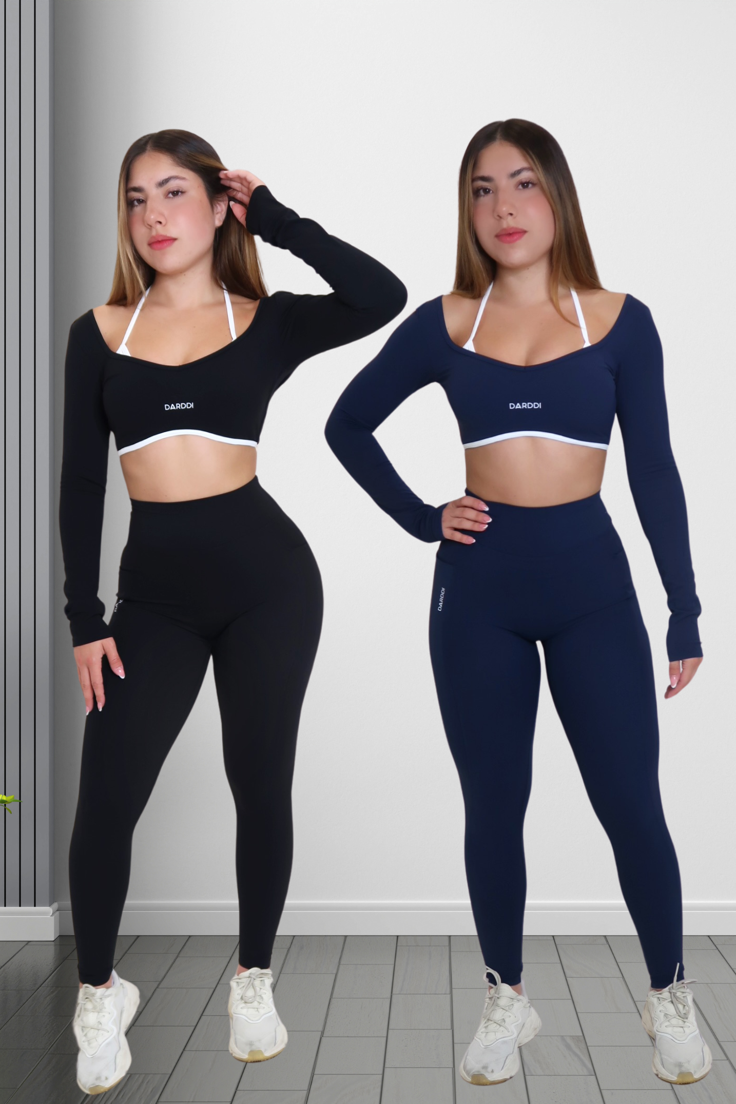 Refined leggings with side pockets